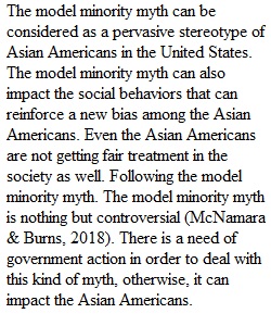 Model minority myth